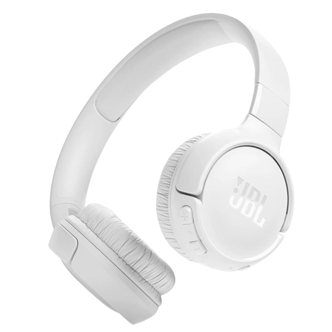 CUFFIE WIRELESS JBL TUNE 520 ON-EAR T520BTWHT WHITE