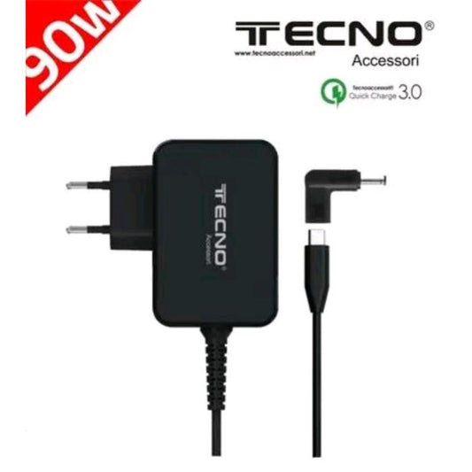 ALIMENTATORE UNIVERSALE PER NOTEBOOK TECNO ACCESSORI 90W TYPE-C 7069