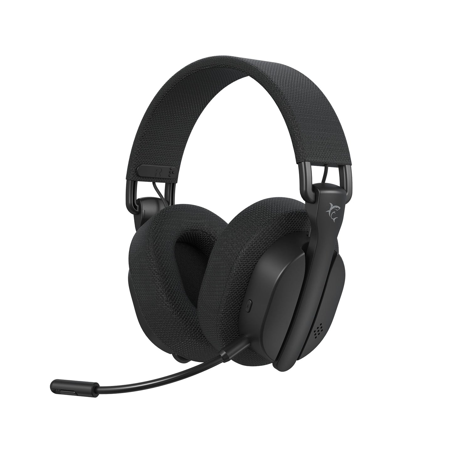 Cuffia Gaming Wireless BT con Microfono Nero FIRECREST