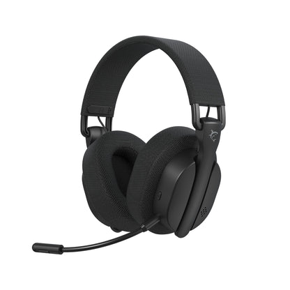 Cuffia Gaming Wireless BT con Microfono Nero FIRECREST