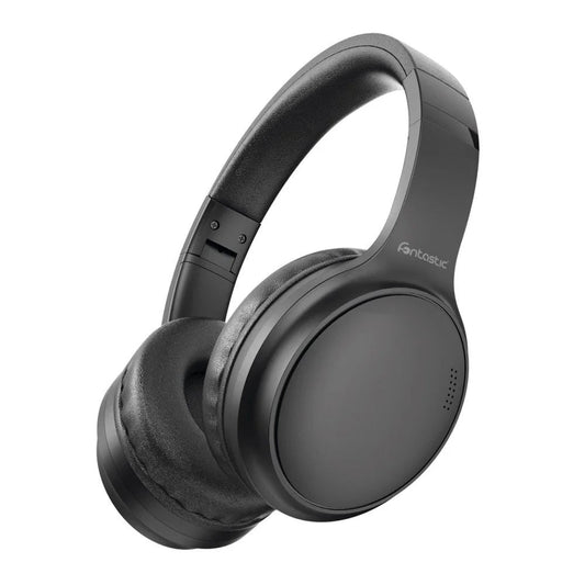 Cuffie Stereo Wireless Pieghevole con Microfono Tonic Nero
