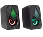 Set Altoparlanti Gaming Speakers USB RGB