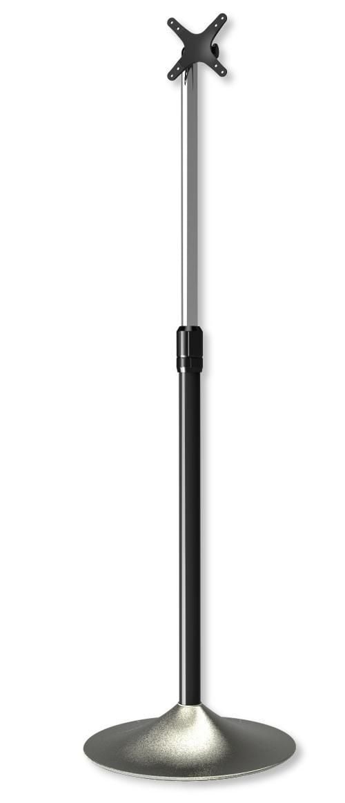 Supporto a Pavimento Colonna a Base Circolare per TV LCD/LED 13-27''