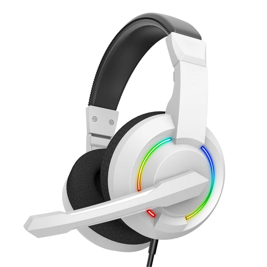 Cuffie Gaming con Microfono e Illuminazione RGB, BGH-021 HYDRA Bianco