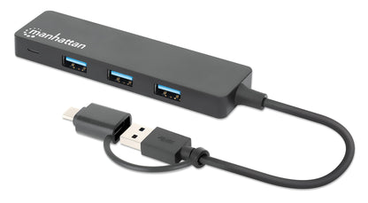 Hub USB 3.2 Gen1 4 Porte Combo USB-A e USB-C