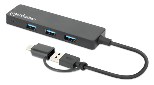 Hub USB 3.2 Gen1 4 Porte Combo USB-A e USB-C&trade;