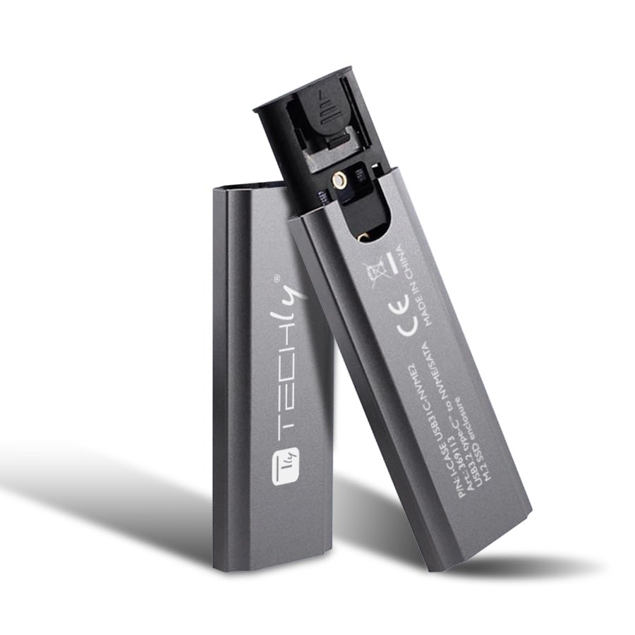 Box Esterno USB-C USB3.2 Gen2 NVMe/SATA M.2 SSD