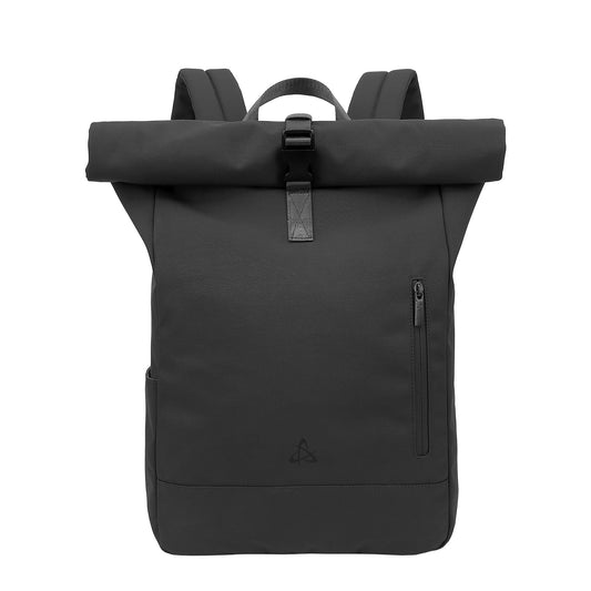 Zaino Rolltop Impermeabile per Notebook Jakarta 15,6'' Nero