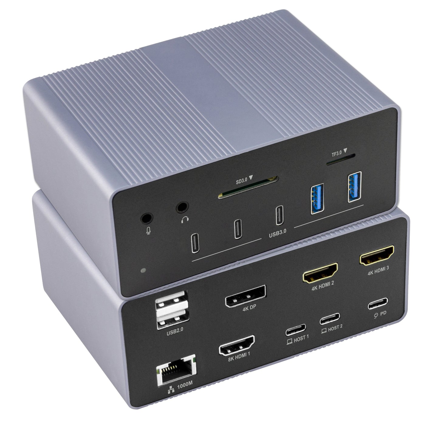 Docking Station 19 in 1 USB-C&trade; 8K HDMI 4 Uscite Video