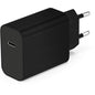 Caricabatterie USB-C 25W Ricarica Rapida Nero