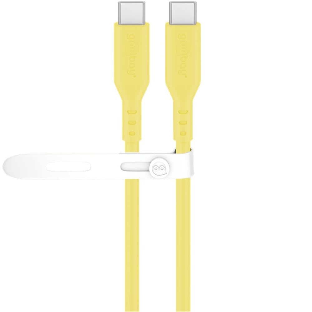 Cavo USB-C Maschio/Maschio USB 2.0 in Silicone 1,5 metri Giallo