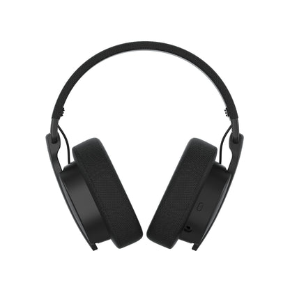 Cuffia Gaming Wireless BT con Microfono Nero FIRECREST
