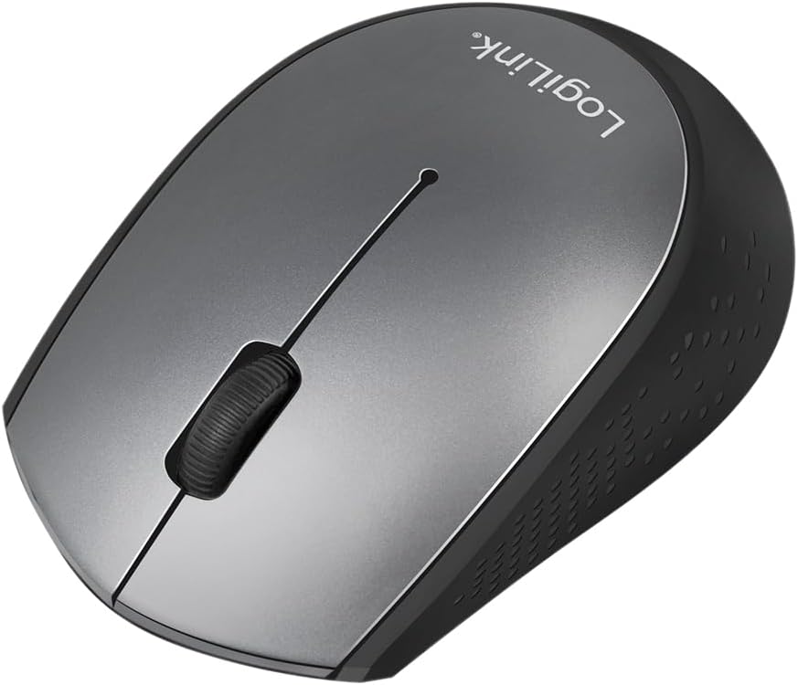 Mouse Ottico Wireless Ricevitore USB-C 1200 Dpi Nero