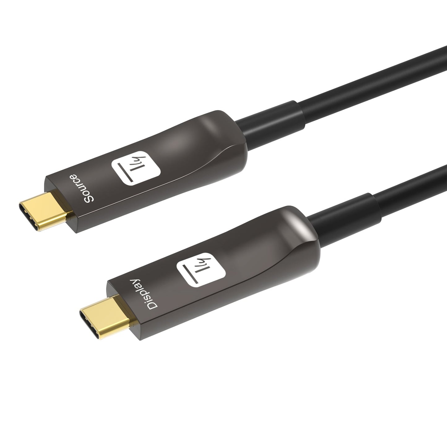 Cavo Audio/Video Ottico Attivo USB-C M/M AOC Fibra Ottica 4K 15m