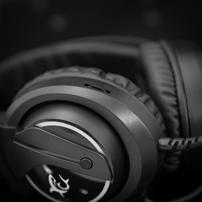 Cuffie Gaming USB 2.0 con Microfono WOLF
