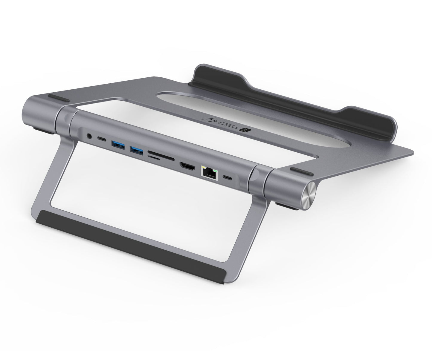 Docking Station USB-C 9 in 1 Hub USB3.1 Stand per Notebook Pieghevole