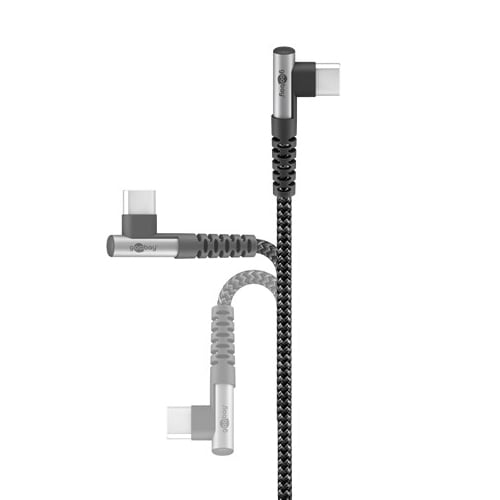 Cavo USB-C Maschio Angolato a USB-C Dritto 0,5m