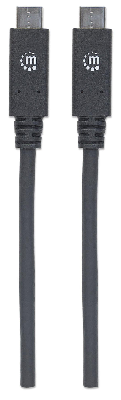 Cavo USB 3.2 SuperSpeed USB-C Maschio/USB-C Maschio 1m Nero