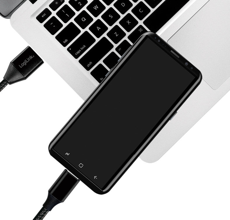 Cavo HighSpeed USB-C Maschio/USB-A Maschio 0,3 metri Nero