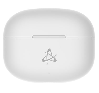 Auricolari Wireless BT v5.3 Cancellazione del Rumore con Custodia di Ricarica 2 in 1 Bianco