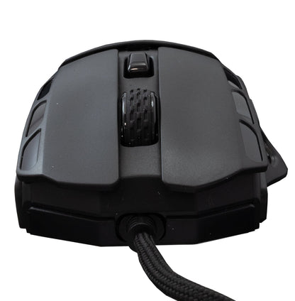 Mouse Ottico USB Gaming 7200 Dpi Retroilluminazione LED RGB Nero, ECTOR