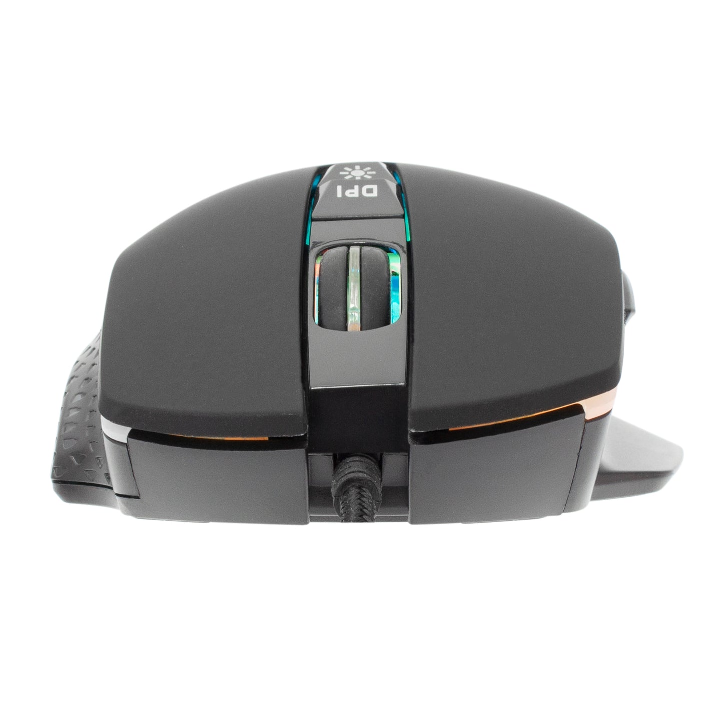 Mouse Ottico USB Gaming 6400 Dpi Retroilluminazione LED RGB Nero, GARETH