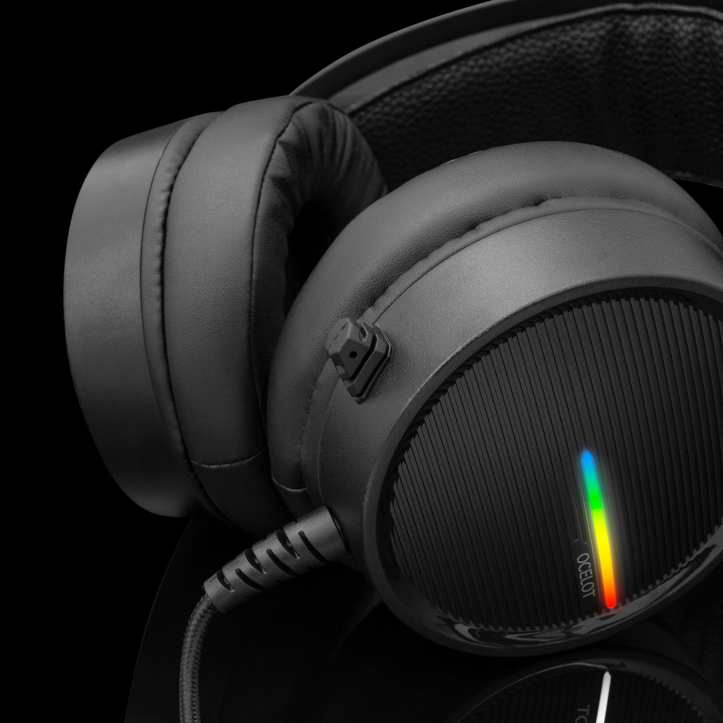 Cuffie Gaming con Microfono Nero, GH-2042 OCELOT