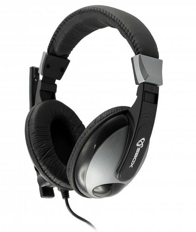 Cuffie Gaming con Microfono Nero HS-302