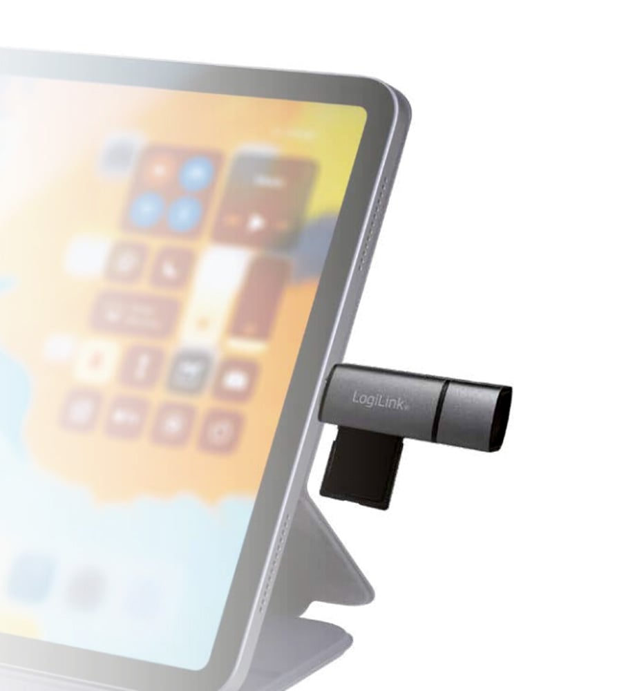 Lettore USB 3.2 Gen 1 di SD e MicroSD con Connessioni USB-C e USB A OTG