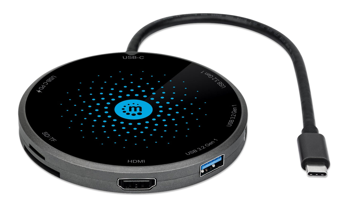 Docking Station USB-C 8-in-1 con Pad di Ricarica Wireless