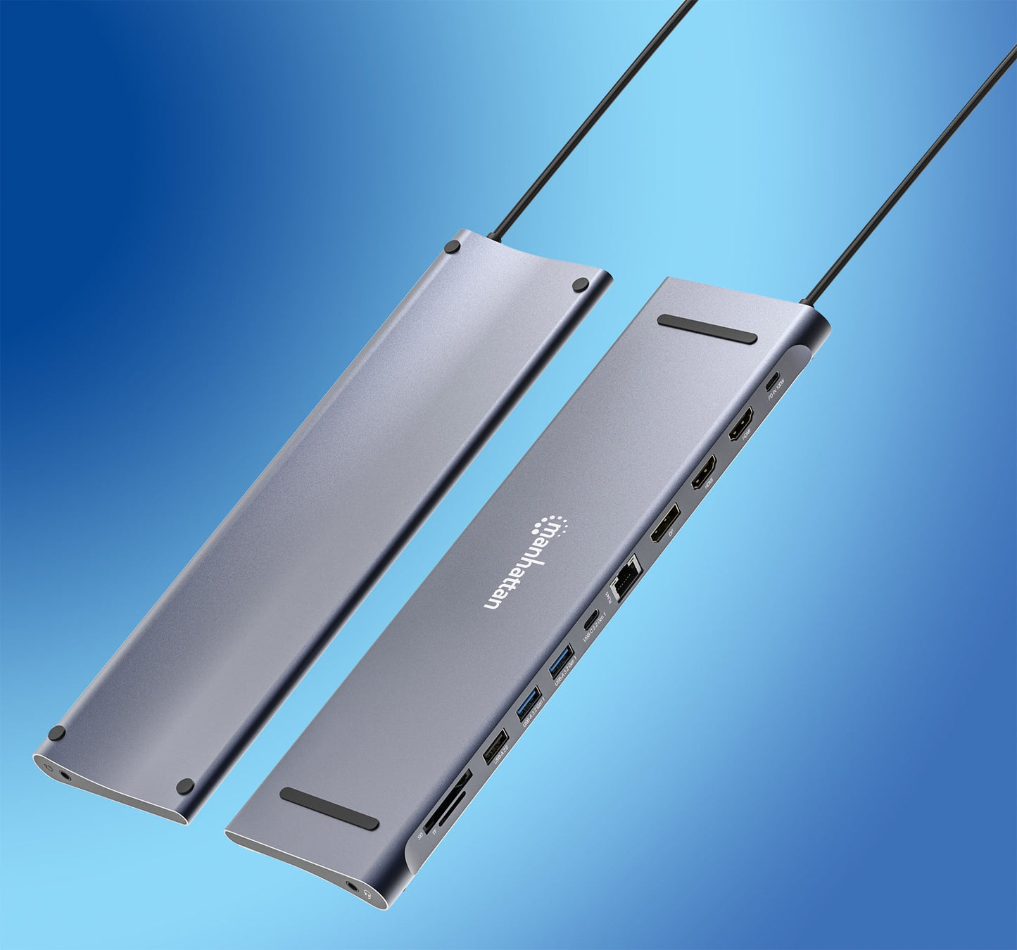 Docking Station USB-C 12-in-1 4K Triplo Monitor con MST