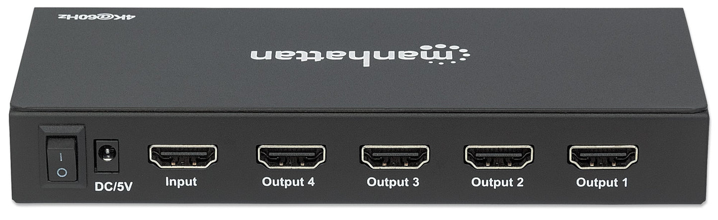 Splitter HDMI 2.0 4K UHD 3D 4 vie