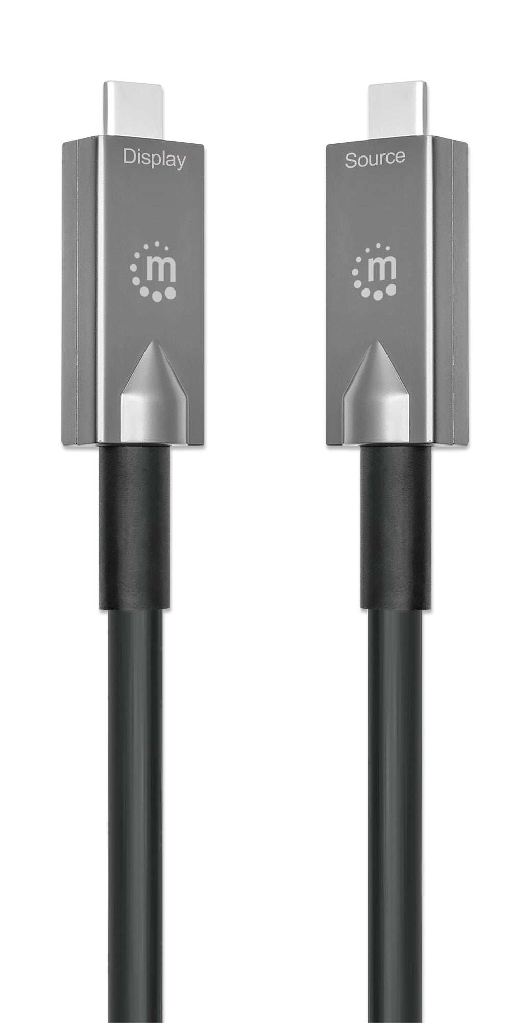 Cavo Ottico Attivo Dati e Video USB 3.2 Gen 2 USB-C M/M Fibra Ottica 4K 7,5 m