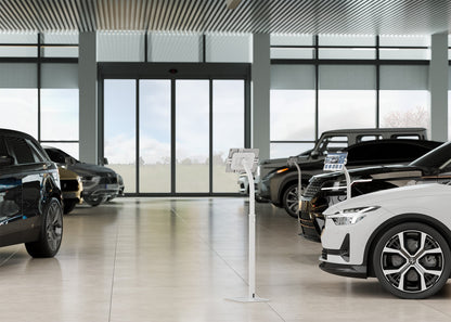 Supporto da Pavimento Antifurto per Tablet 7,9-11'' con Rotazione 360°