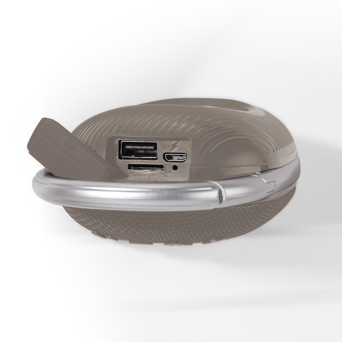 Mini Altoparlante Wireless BT V5.3 Speaker Luce LED Vivavoce TF USB Grigio