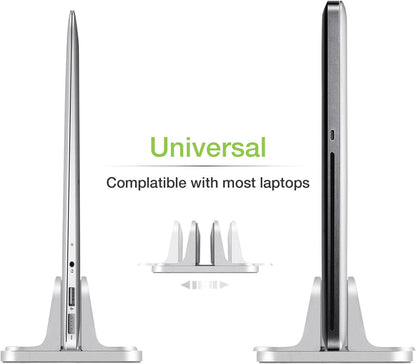 Supporto Verticale per Notebook in Alluminio