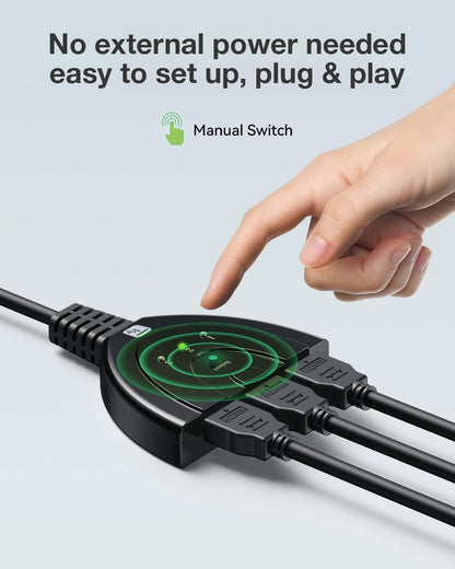 Switch Splitter HDMI 3x1 8K@60Hz Compatto