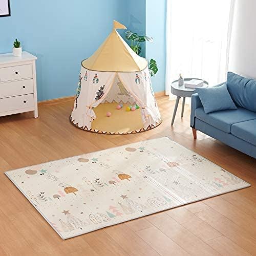 Tappetino da gioco reversibile extra large per bambini