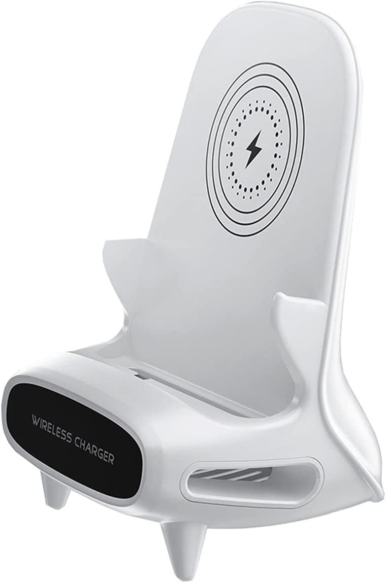 Wireless Charger  Caricatore Senza Fili Antiscivolo per Pad Caricatore Senza Fili Portatile Stazione di Ricarica Senza Fili per Tutti i Dispositivi abilitati Senza