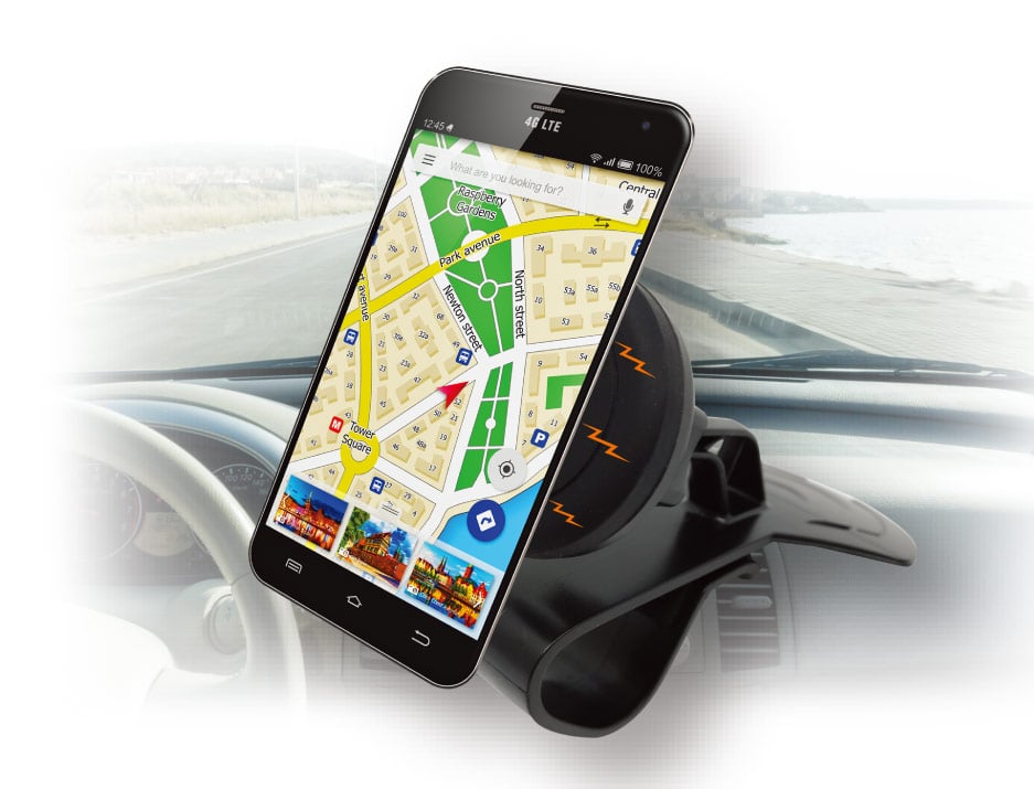 Supporto magnetico a clip, per cruscotto auto, per Smartphone