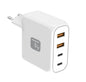Caricatore Alimentatore 2 Porte USB-C e 2 Porte USB-A da Muro 100W per Smartphone o Tablet