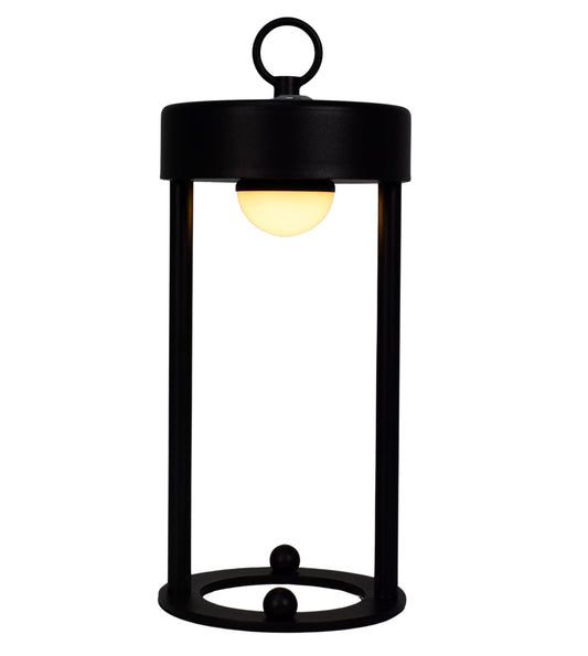 Lampada da Tavolo LED Portatile in Ferro con Maniglia