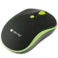 Mouse Ottico Wireless 1600 Dpi Nero/Verde