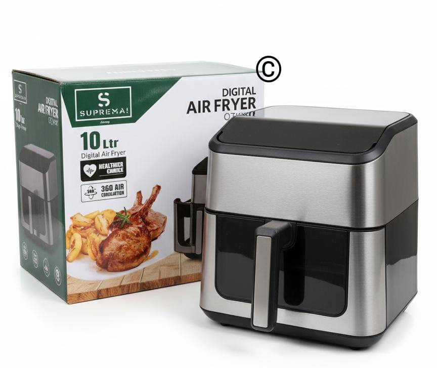 Friggitrice ad aria digitale SUPREMA QZ-8002 - 10 litri 1500W