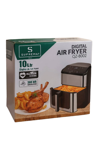 Friggitrice ad aria digitale SUPREMA QZ-8002 - 10 litri 1500W