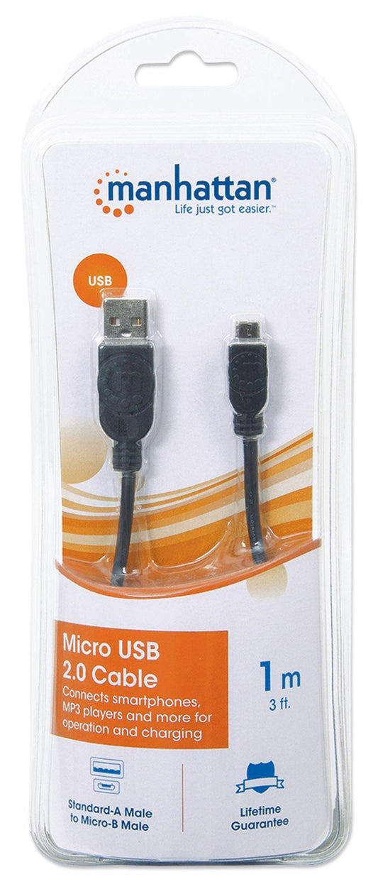 Cavo USB 2.0 Hi-Speed A maschio/Micro B maschio 1 m in Blister