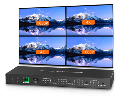 Switch Matrix HDMI2.0 4x4 4K@60 Hz