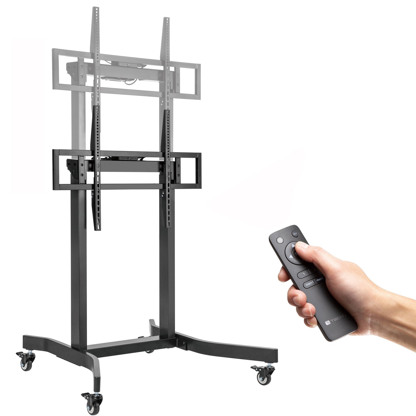 Supporto TV Motorizzato Regolabile per TV da 55-100'' con Telecomandato