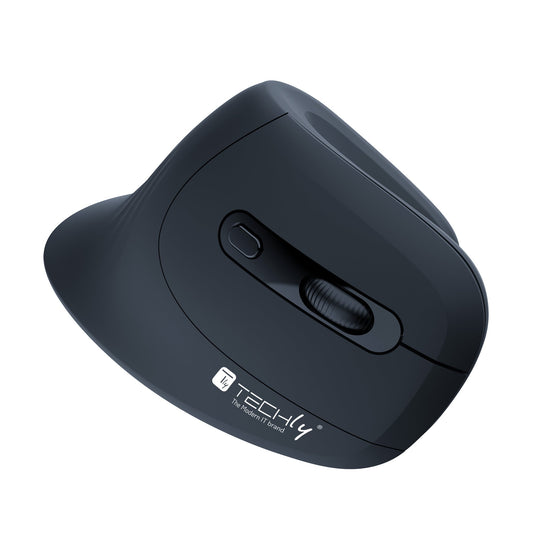 Mouse Verticale Ottico Wireless 3200 Dpi Ergonomico