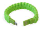 Bracciale Paracord con Micro USB Verde